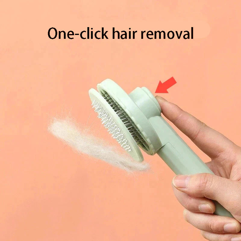 Cat Brush with Easy Release: Grooming Made Simple