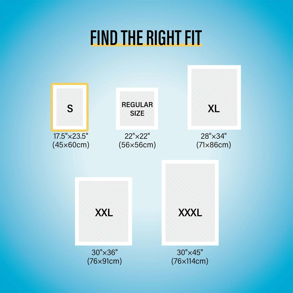 Best Value 22"X22" Dog Training Pads 50 Count