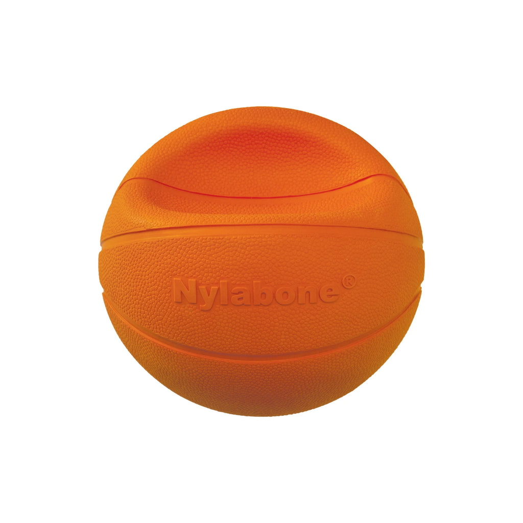 Power Play Basketball Gripz Dog Toy, Dog Balls, Squeaky Toy for Dogs, Medium