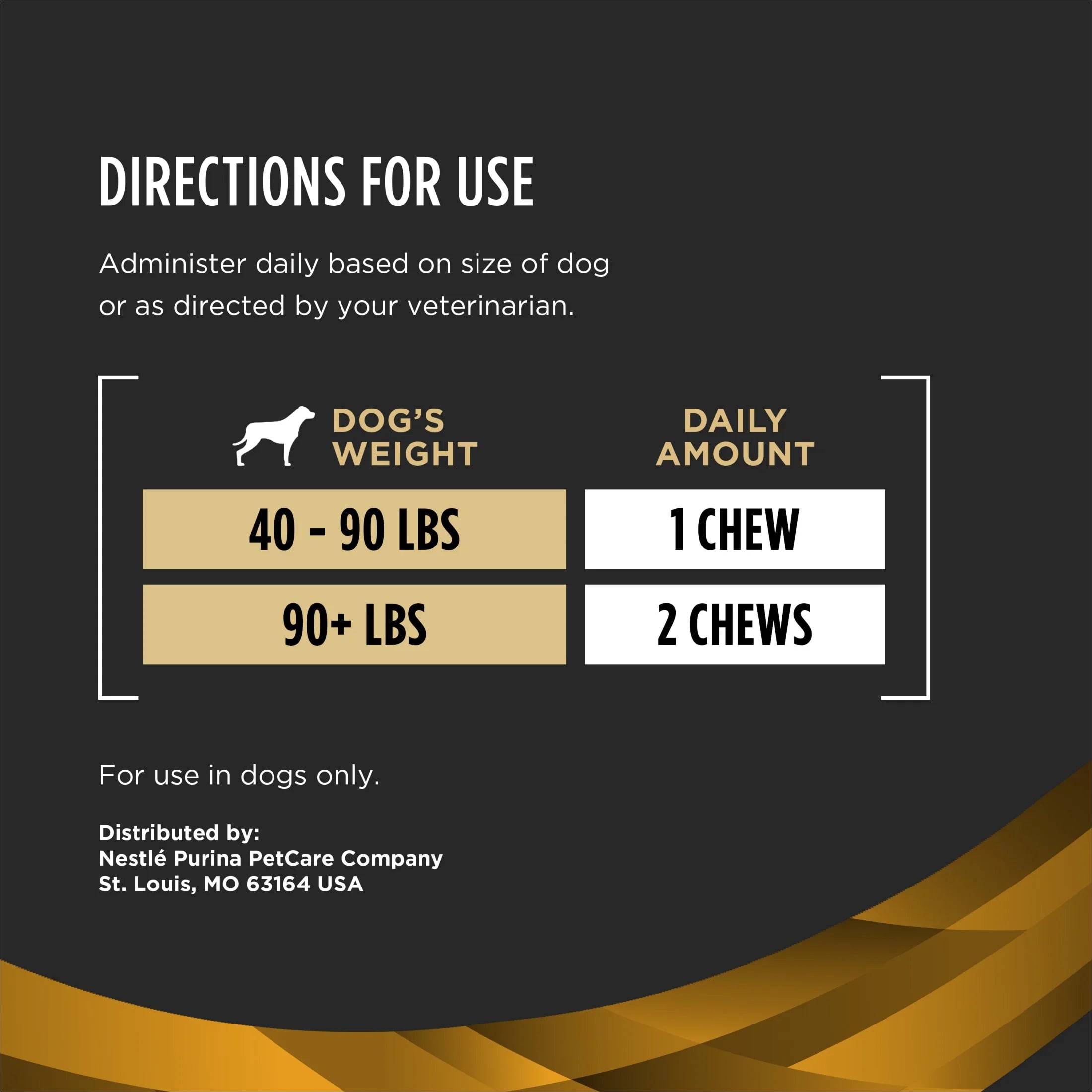 Veterinary Supplements Joint Care Mobility Canine Joint Supplement Hip and Joint Small Breed Dog Chews