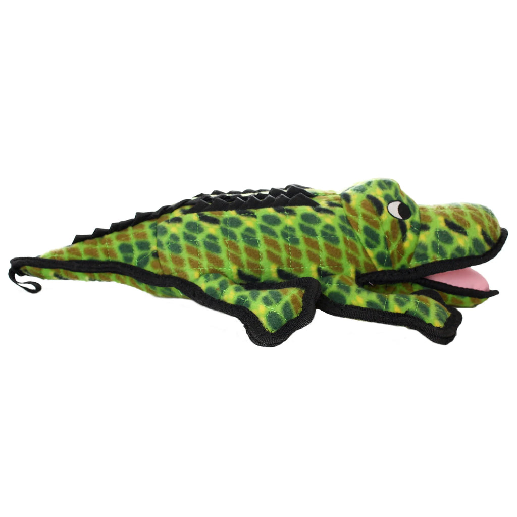 Ocean Creature Alligator Durable Squeaky Plush Dog Toy