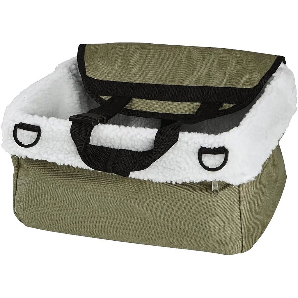 Small Dog Car Seat Booster. Perfect for Small Pets up to 10Lbs to Keep Safe and Comfortable. Conveniently Portable and Secure.