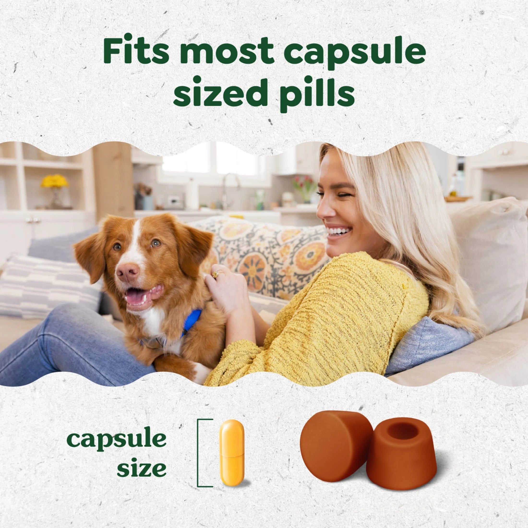 Pill Pockets for Dogs Cheese Flavor Large, Capsule Size Soft Dog Treats, 7.9 Oz, (30 Pk)