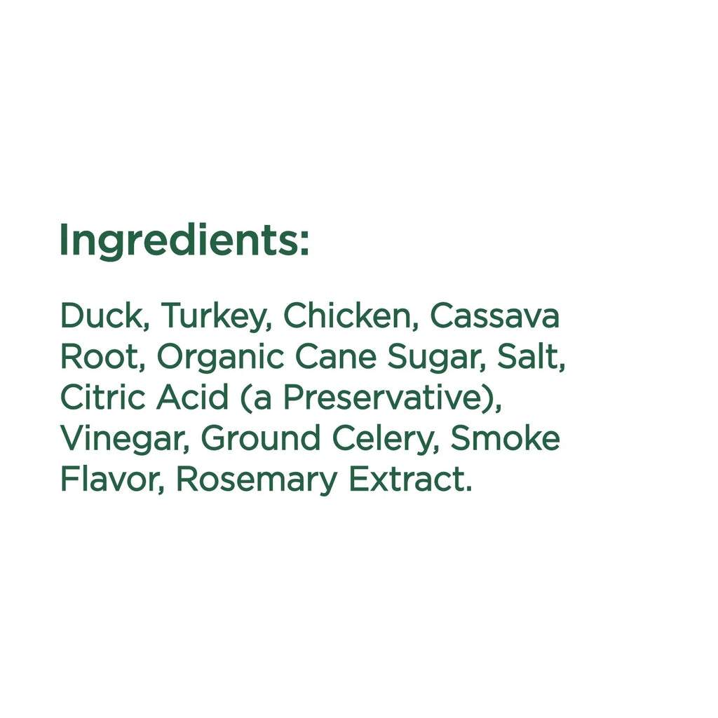 All Natural Human Grade Dog Treats, Essential Duck Jerky Tenders, 22 Ounce, Dry