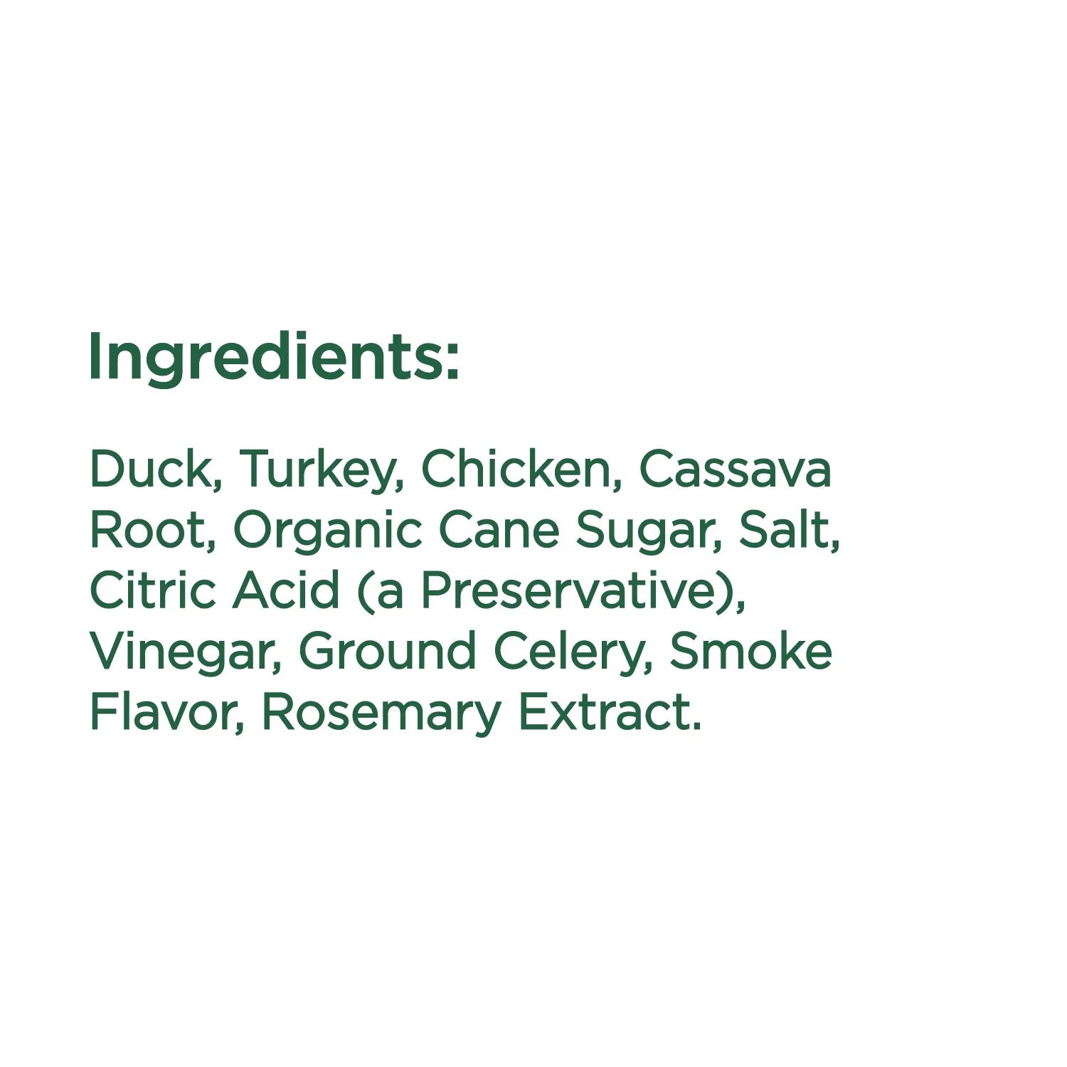 All Natural Human Grade Dog Treats, Essential Duck Jerky Tenders, 22 Ounce, Dry