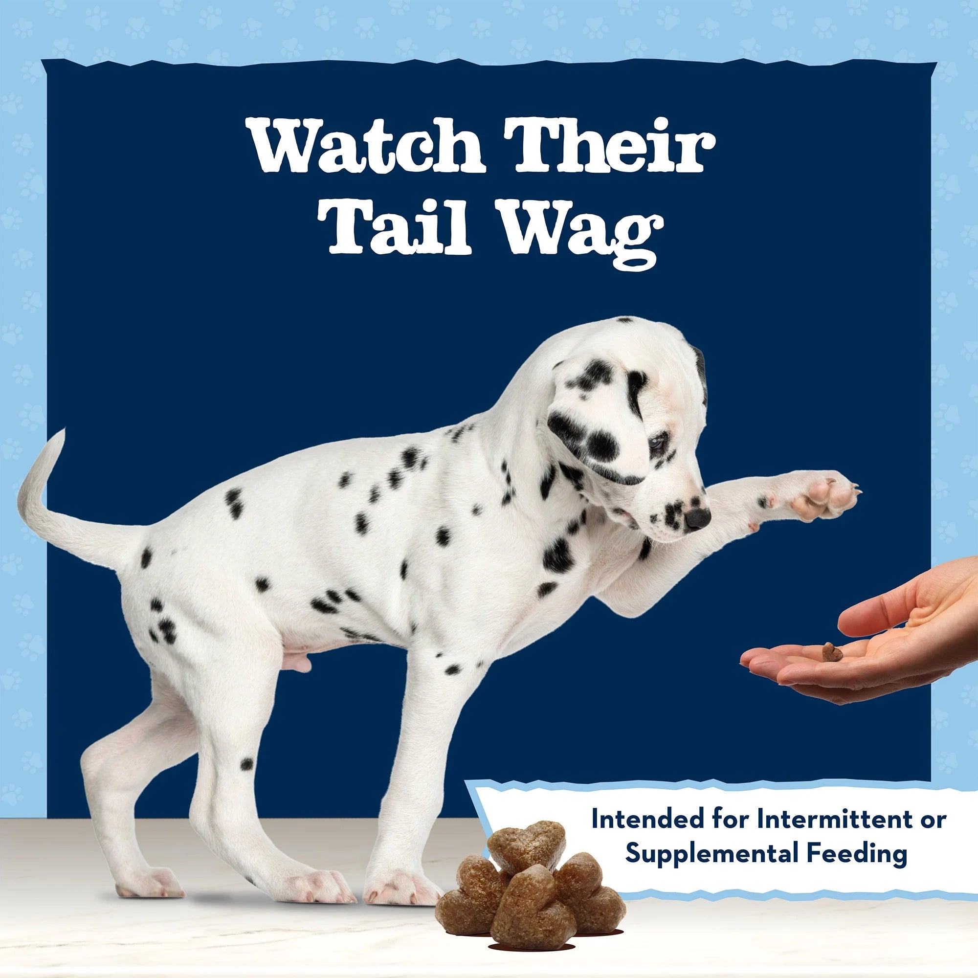 Baby BLUE Puppy Training Treats for Dogs with DHA, Savory Chicken, 4-Oz. Bag