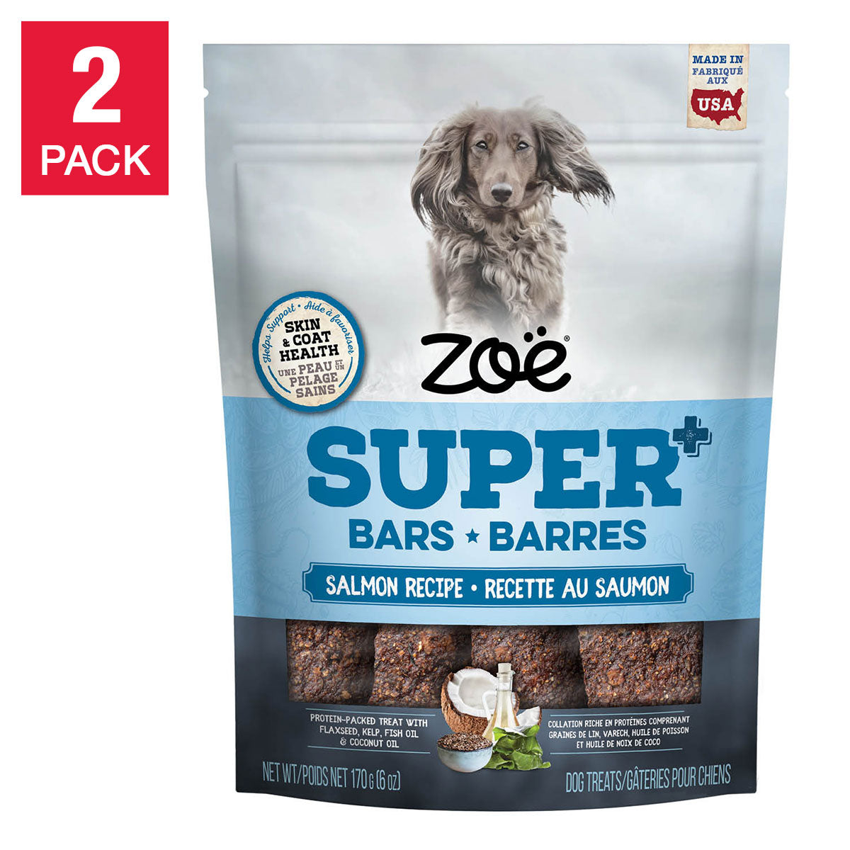 Super Bars Salmon Recipe 2/2Lb Bags