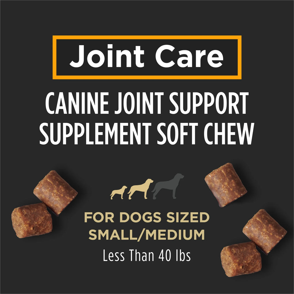 Veterinary Supplements Joint Care Mobility Canine Joint Supplement Hip and Joint Small Breed Dog Chews