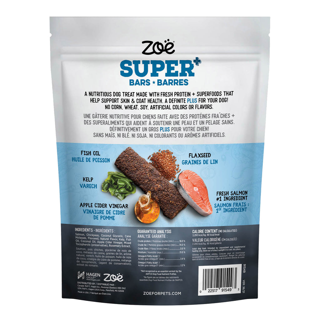 Super Bars Salmon Recipe 2/2Lb Bags