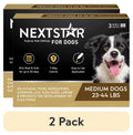 (2 Pack)  Flea & Tick Topical Prevention for Dogs 23-44 Lbs, 3-Month Supply