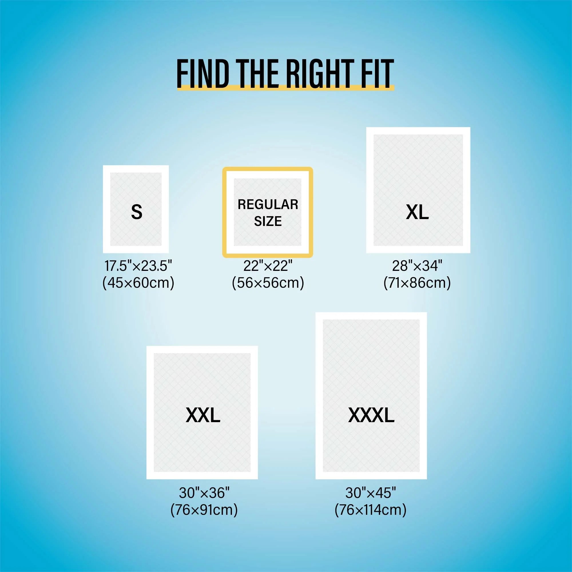 Best Value 22"X22" Dog Training Pads 50 Count