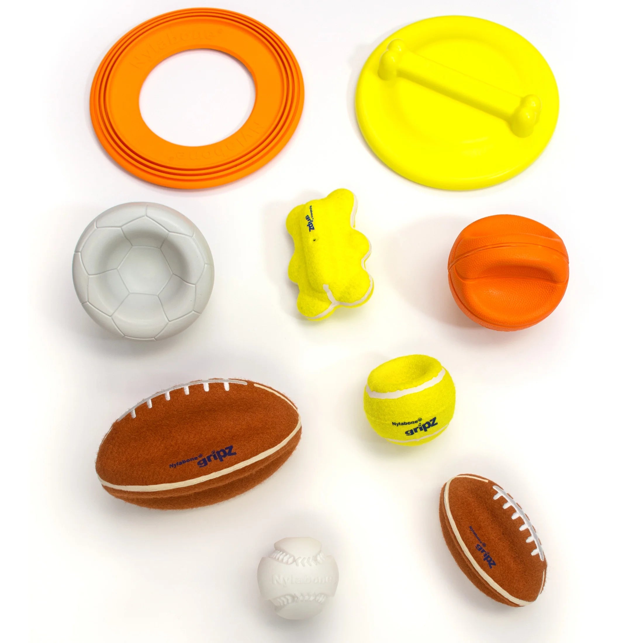 Power Play Basketball Gripz Dog Toy, Dog Balls, Squeaky Toy for Dogs, Medium