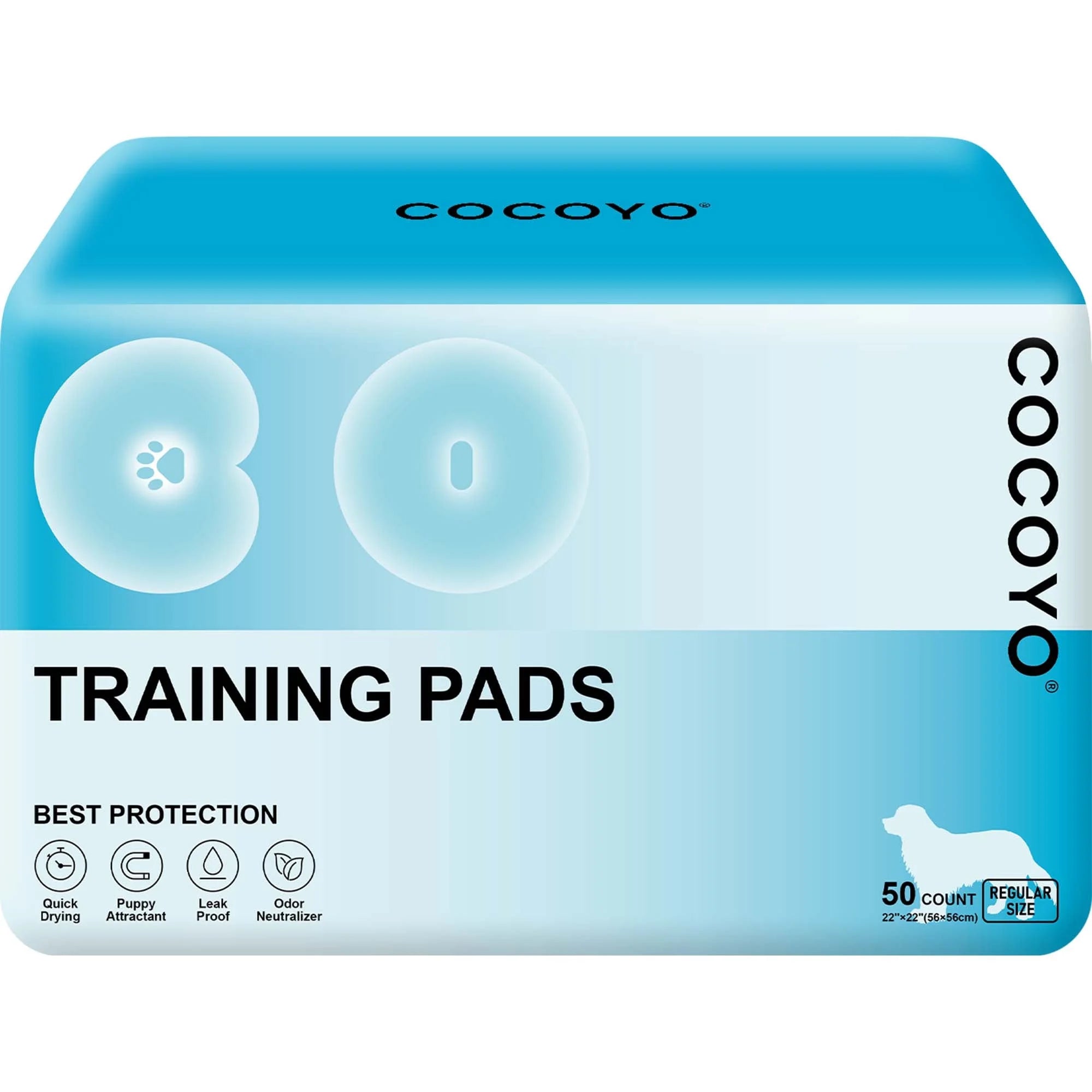 Best Value 22"X22" Dog Training Pads 50 Count