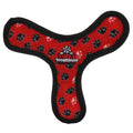 Ultimate Boomerang Red Paw Durable Plush Squeaky Dog Toy