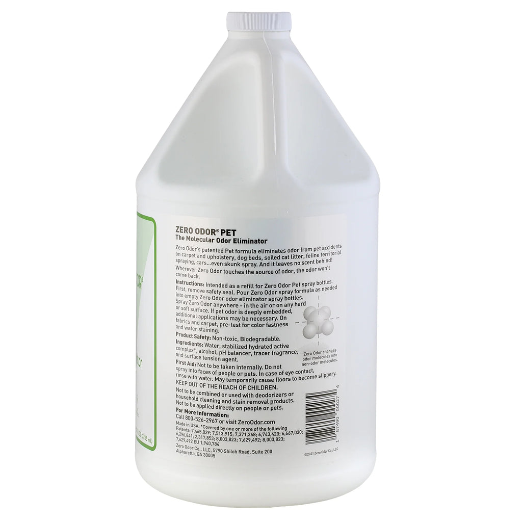 Pet Odor Eliminator Deodorizer for Dog Cat Urine Carpet Smell Remover 128 Oz Refill