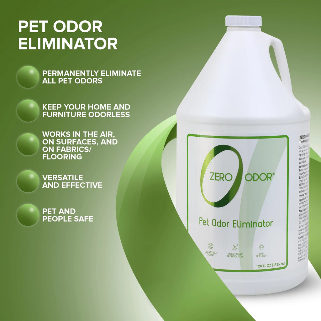 Pet Odor Eliminator Deodorizer for Dog Cat Urine Carpet Smell Remover 128 Oz Refill
