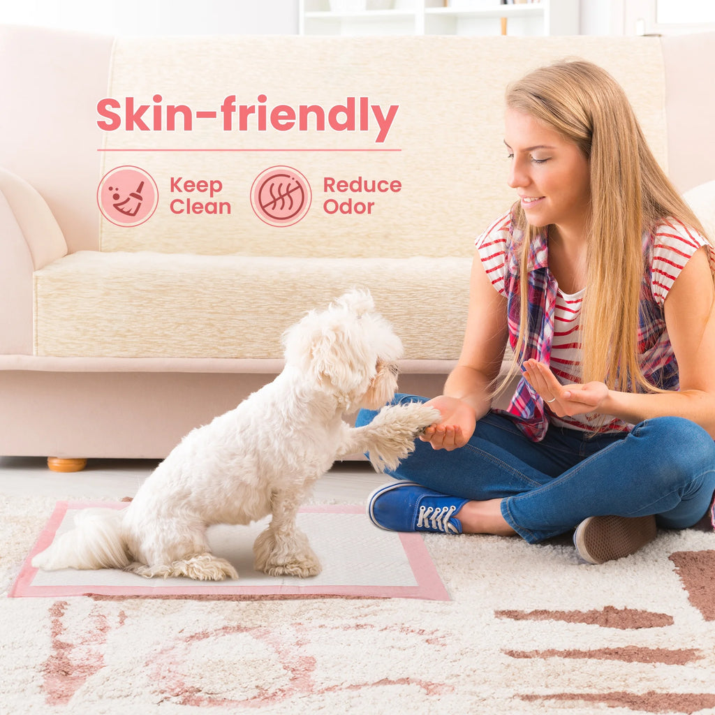 100 Count Disposable Puppy Pee Pads Pet Toilet Training Pads 18" X 13"