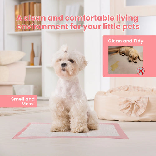 100 Count Disposable Puppy Pee Pads Pet Toilet Training Pads 18" X 13"