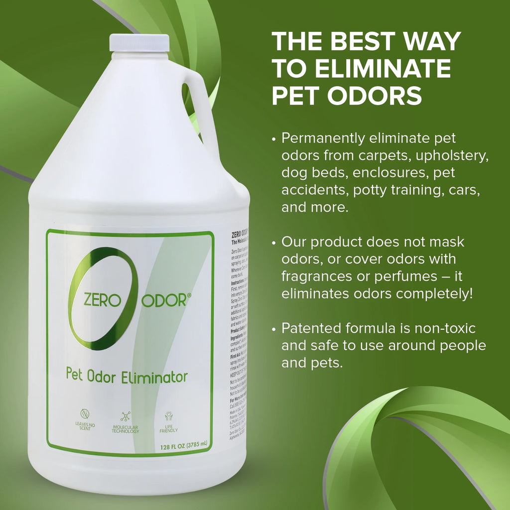 Pet Odor Eliminator Deodorizer for Dog Cat Urine Carpet Smell Remover 128 Oz Refill