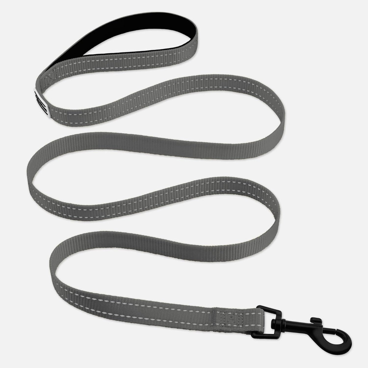 Dog Leash Durable Pet Leash for Walking Training Running for Small, Medium and Large (Reflective Padded, Grey, S)
